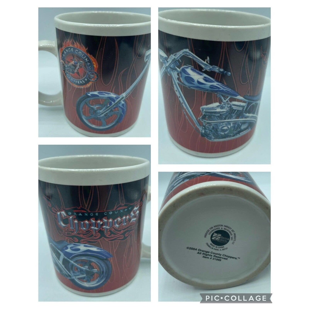 OCC Orange County Choppers Coffee Tea Cocoa Mug Motorcycle Bike Custom Vintage